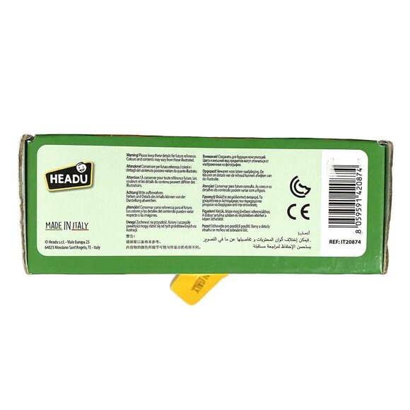 Headu Montessori THE FARM Touch 2 Pieces Puzzle Preschool Made in Italy - Picture 6 of 10